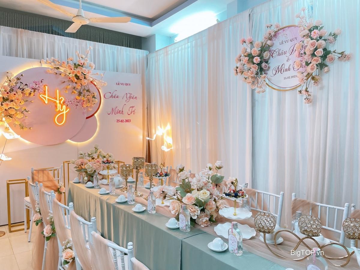 Top 7 dịch vụ Trang trí Tiệc cưới tại nhà ở TP HCM - Big TOP Việt Nam
