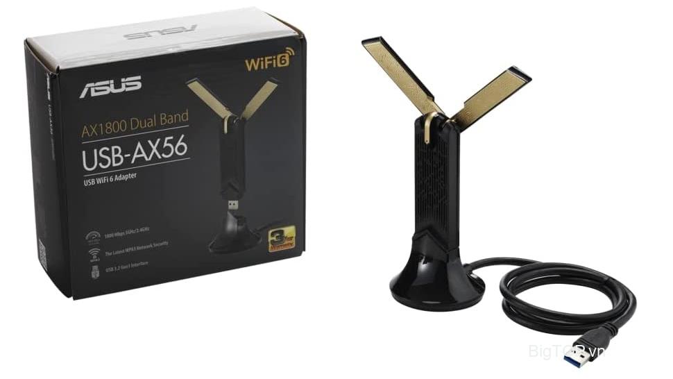 Asus USB-AX56: Dongle Wi-Fi 6 tốt nhất